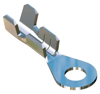 15) Anello 6 Calibro 5/16" Terminale Foro BATTERIA Ansa Rame Nudo Non - Foto 11