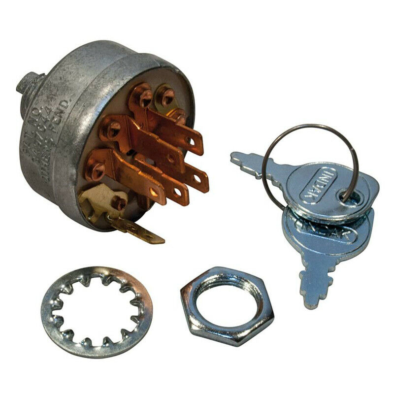 Ignition Switch W/2 Keys Fits Kohler 25 099 37-S Toro 103991 Ignition Switch W/2 Keys Fits Kohler 25 099 37-S Toro 103991