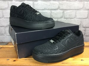 ladies black air force ones