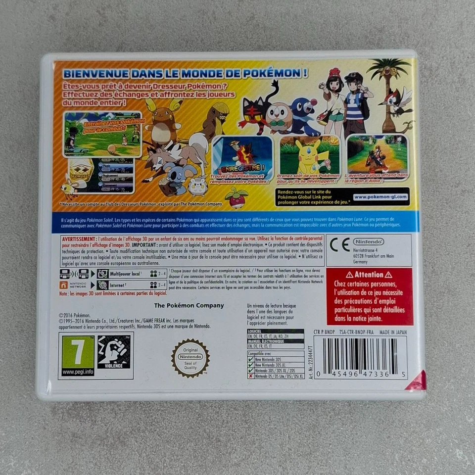 Pokémon Sole Gioco per Nintendo 3DS/2DS Completo Pokémon con Guida PAL ITA, foto 4 di 4