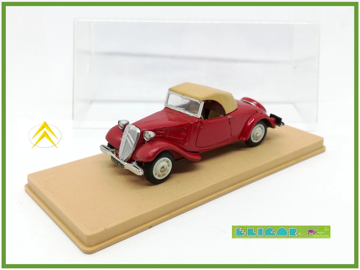 Modèle Réduit CITROËN TRACTION 11 BL Coupé 1938 - Échelle 1/43 - Atlas - Occasion