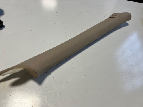 2005 LEXUS GS300 RIGHT SIDE PILLAR TRIM PANEL OEM FACTORY PASSENGER SIDE BEIGE - Bild 3 von 4