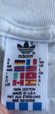Vintage 90s FIFA World Cup Soccer USA 1994 ADIDAS T-shirt L Large