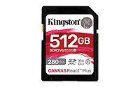 SDR2V6/512GB Kingston Canvas React Plus Flash-Speicherkarte ~D~