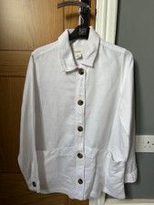 Nicole Miller Linen Jacket S