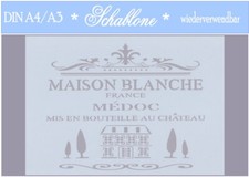 Schablone-Vintage-Shabby-A4-A3-French-Maison-...