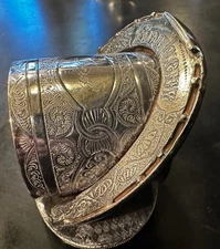 JAMES W TUFTS HORSESHOE BONHEUR FIGURAL NAPKIN RING 1880 Silver Pltd  #1540 LME