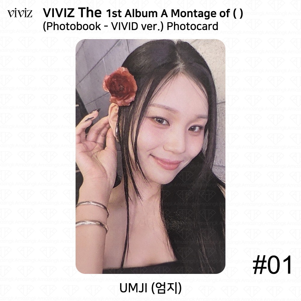 VIVIZ The 1st Album A Montage of () Photobook / QR Card ver