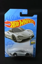Hot Wheels MCLAREN SPEEDTAIL Silver 2021 Factory Fresh 7/10 Coll# 112/250 exotic