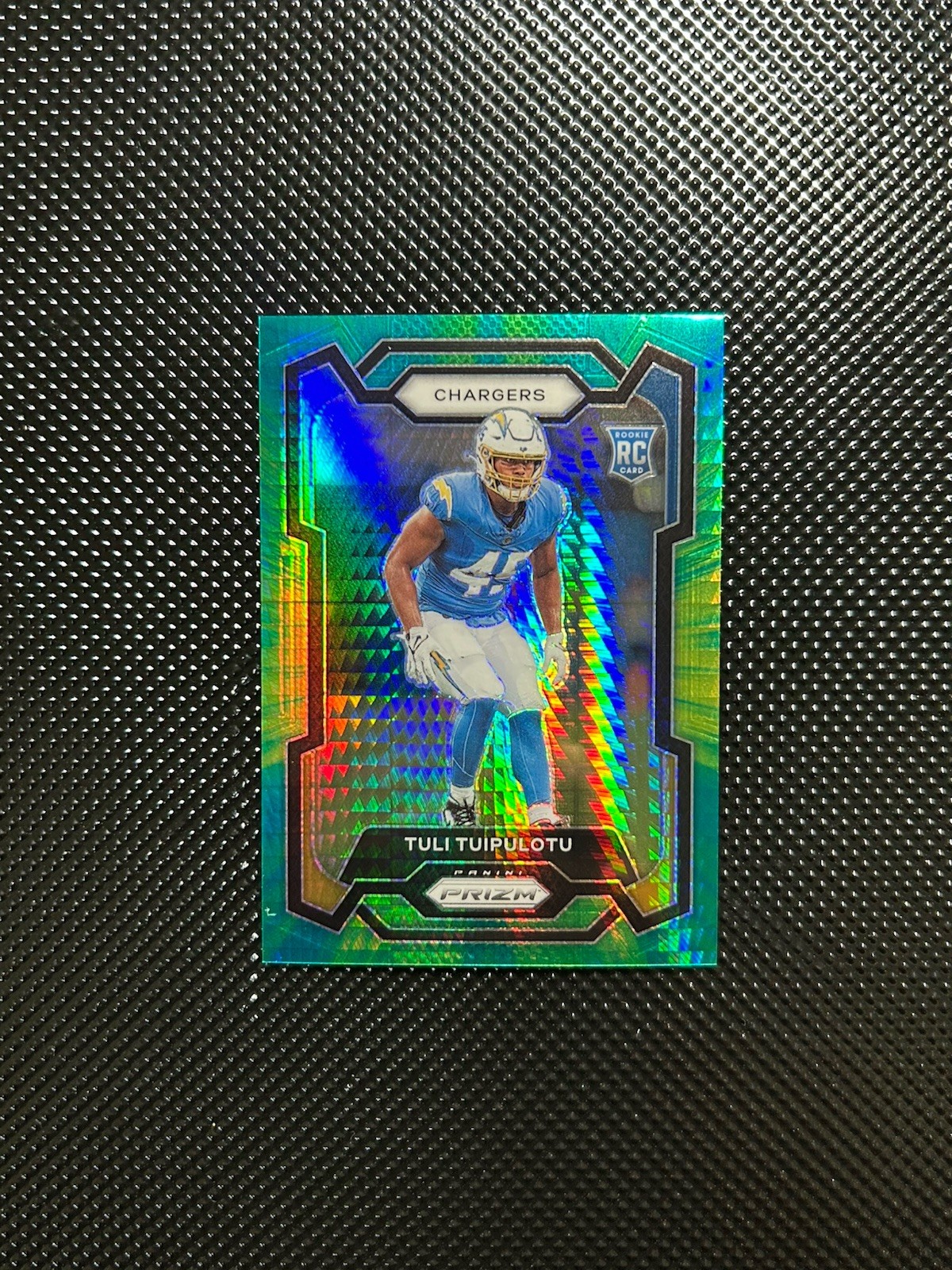 2023 Panini Prizm Rookies Tuli Tuipulotu #354 Hyper Prizm /175 (RC)