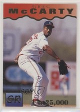 1995 Signature Rookies Previews Greg McCarthy (Name Misspelled as McCarty) 0q3