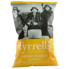 Tyrrells 150g Mature Cheddar & Chives Crisps