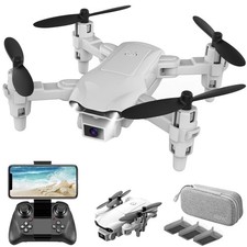 Drones Quadcopter 4K Drone X Pro with HD Dual Camera WiFi FPV RC +3B US