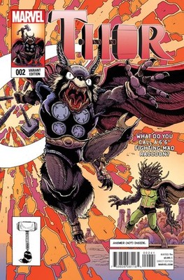 Thor (2014) #   2 Rocket Raccoon Variant (8.0-VF) 2015