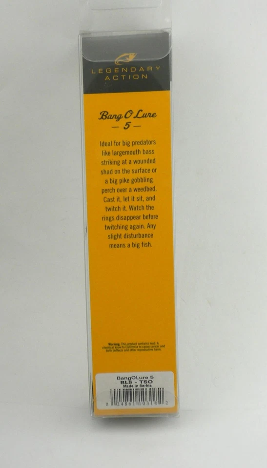 Bagleys BL5-TSO 5-1/4" Balsa Bang-O-Lure Tennessee Shad - Image 4 of 4