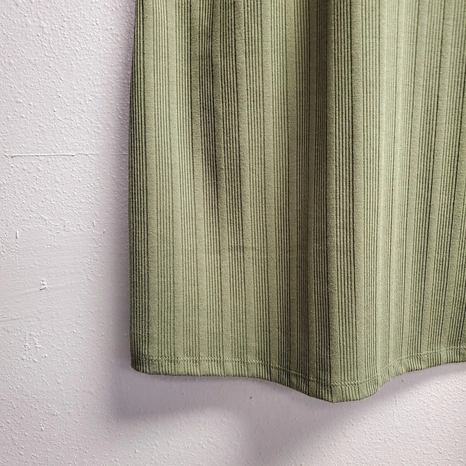 Ava & Viv Tank Top Womens 3X Ribbed Sleeveless Relaxed Fit Plus Size Casual Shir - Image 3 of 4