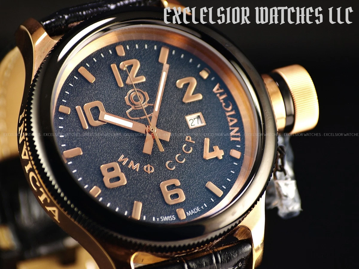 Invicta Russian Diver Rose Gold Case Wristwatches for sale | eBay