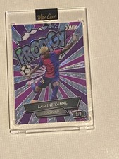 Lamine Yamal 2/2 2024 COMIX Wild Card Prodigy Rookie. rookie card picture