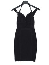 House Of CB London Bodycon Midi Dress S in Black
