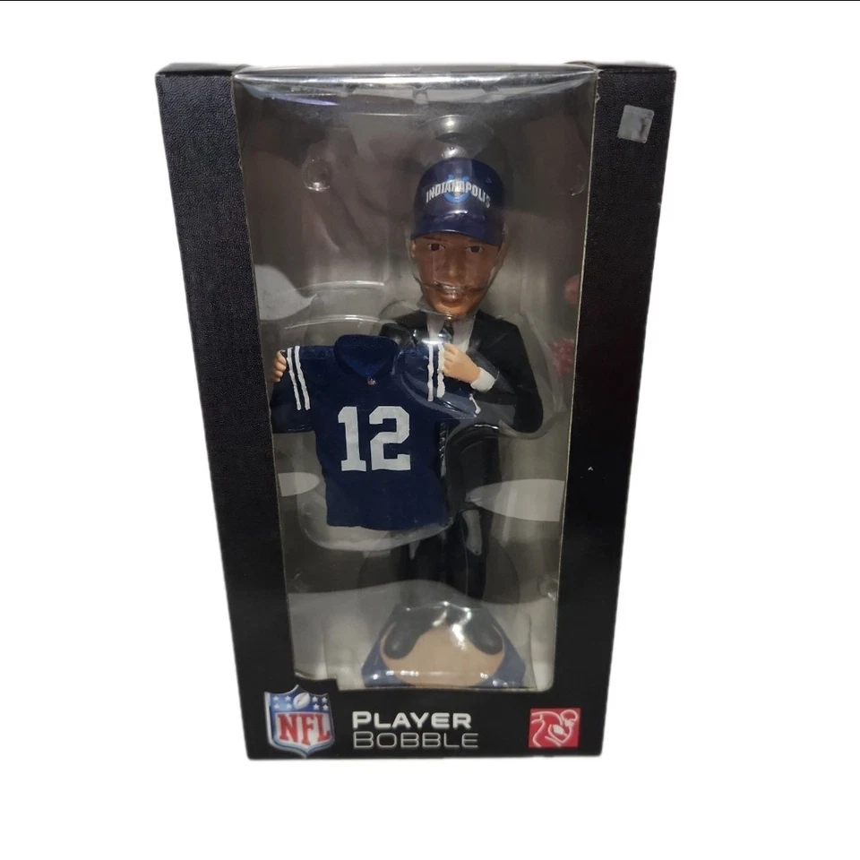 Bobblehead de draft Andrew Luck Indianapolis Colts de Forever Collectibles - Hecho en 528 Foto 4 de 4