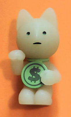 SMISKI Work Secret Series Lucky Cat Figure No Box | eBay