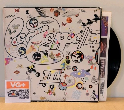 Led Zeppelin | III | LP | 1970 Atlantic SD7201 | VG+/VG+ Rotating Wheel Sleeve