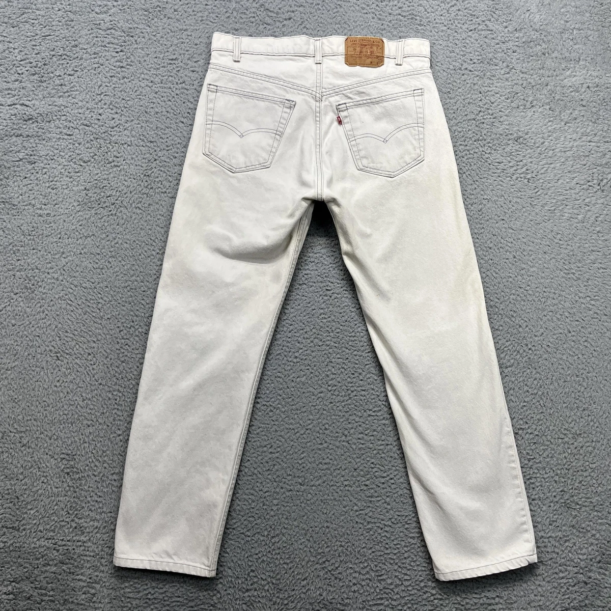 Las mejores ofertas en Vaqueros Levi's 505 Blanco para hombres | eBay