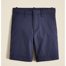Crewcuts J.Crew Stanton Tech Short Boys 6 Deep Navy Adjustable Waistband Stretch