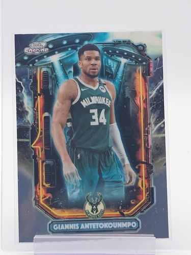 GIANNIS ANTETOKOUNMPO 2025-26 TOPPS COSMIC CHROME EXTRATERRESTRIAL TALENTS Q7712