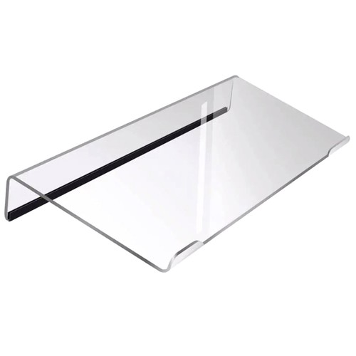 Acrylic Computer Keyboard Stand 78-Keys Keyboard Riser Lift Tray Non-slip Holder - Afbeelding 4 van 11