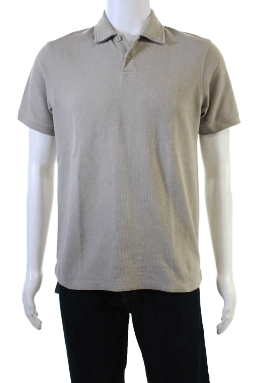 Zara Mens Cotton Collared Shirt Sleeve Polo Shirt Beige Size S
Opens in a new window or tab