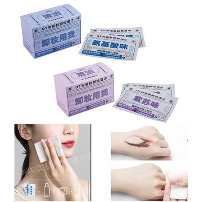 24 Stück Make-up Entferner Tücher Premium Soft Praktisch Einzeln Verpackt