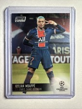 2020-21 Topps Stadium Club Chrome UEFA Champions League Kylian Mbappe #75