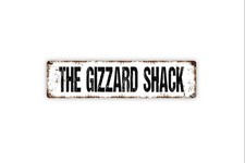Funny Chicken Coop Farm Decor Metal Sign or Sticker