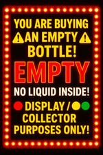 EMPTY COLLECTOR RUM/RON BOTTLE HAVANA CLUB AÑEJO ESPECIAL RON DE CUBA AUTHENTIC!