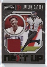 2021 Panini Playbook Next Up Jerseys Jaelon Darden #NXT-JDA 17wc