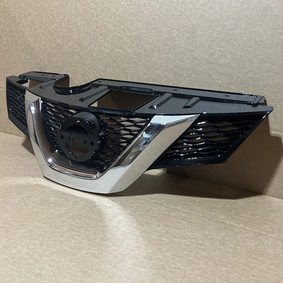 NUEVO para conjunto de parrilla superior parachoques delantero Nissan Rogue 2014-2016 Foto 2 de 4