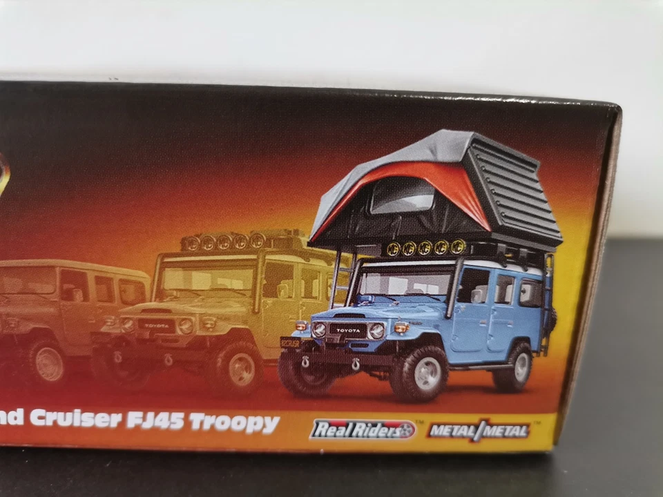 HOT WHEELS Elite 64 1982 Custom Toyota Land Cruiser FJ45 Troopy - Immagine 2 di 4