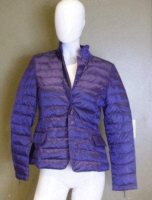 My Anorak Down Blazer Puffer Jacket Sapphire Women's M-XL
