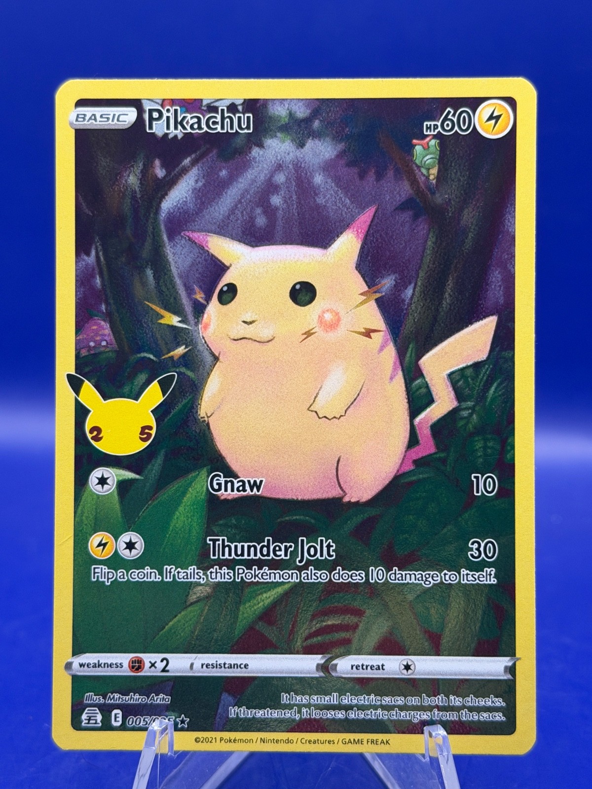 Pikachu 005/025 Celebrations Holo