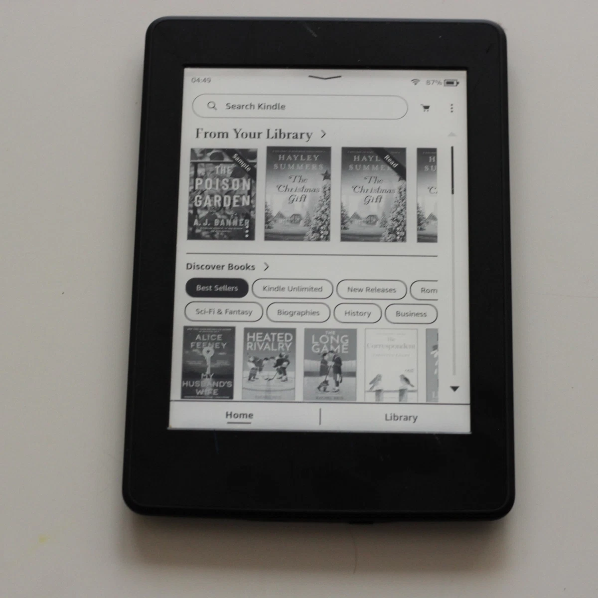 Amazon Kindle Paperwhite (7th Generation) 4 GB eBook Readers for