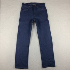 Wrangler Jeans Mens Cowboy Cut 13MWZ Pro Rodeo Rigid Indigo Denim Original Fit