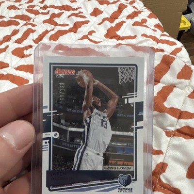 Panini Donruss 2020-21 Jaren Jackson Jr. Press Proof #17 /199 Grizzlies