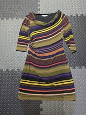 Ann Taylor Loft Women's Size Medium 3/4 Sleeve Silky Stretch Rayon Dress