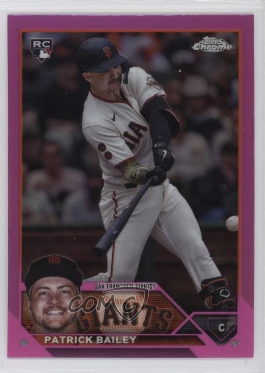 2023 Topps Chrome Update Pink Refractor Patrick Bailey #USC217 18rs