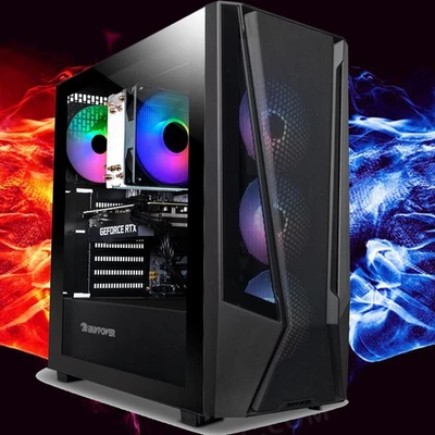 IBUYPOWER Custom Build ARGB Gaming Desktop Computer i7 PC 64GB DDR4 1TB SSD GTX 1070 W11
