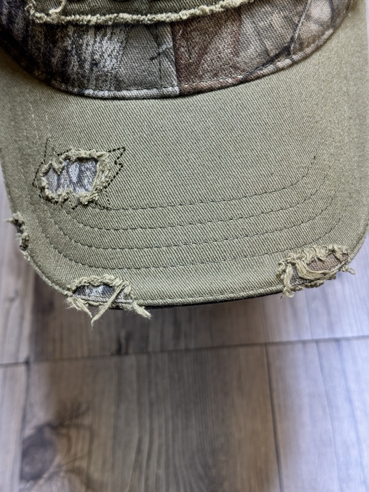 Dodge Ram Logo Green Distressed Patch Strapback A… - image 3