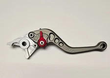 ZX6R ZX10R ZX14R Ninja CRG Roll-A-Click Adjust Brake Clutch Levers Short Silver