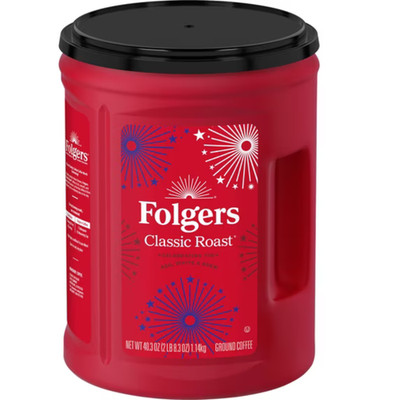 Folgers Classic Roast Medium Ground Coffee - 40.3 oz