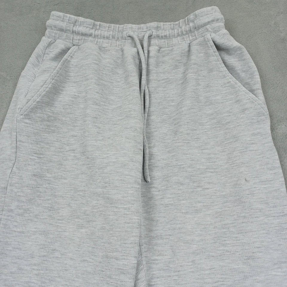 Alo Joggers Womens Small Gray Yoga Drawstring Pockets Activewear Casual - Image 2 of 4